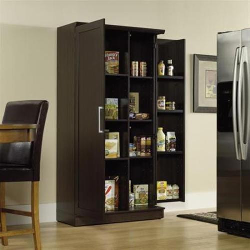 Large Kitchen Storage Cabinets
 Kitchen Cabinet Storage Food Pantry Wooden Shelf