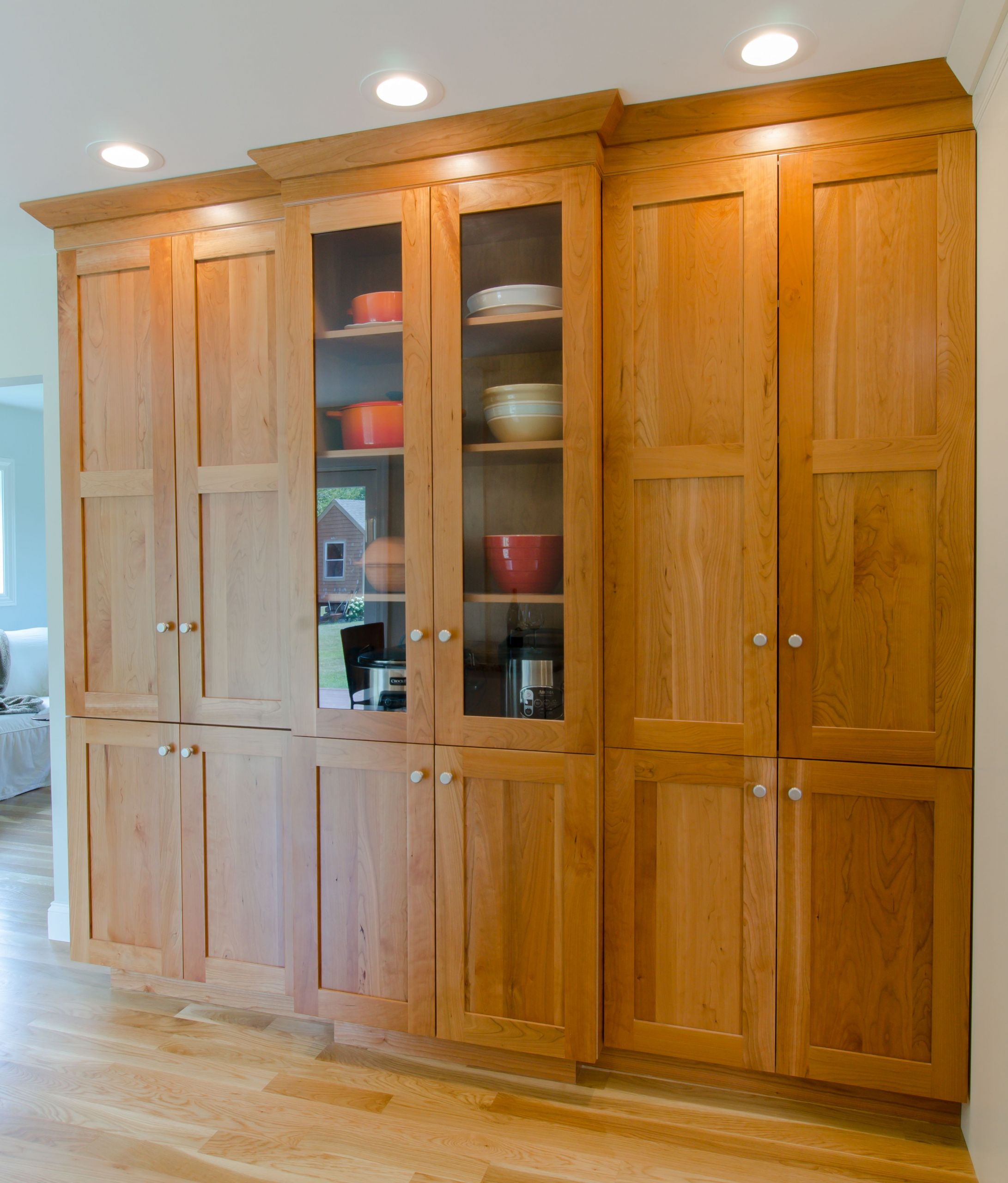 Large Kitchen Storage Cabinets
 Kitchen Pantry pantry cabinet in natural cherry