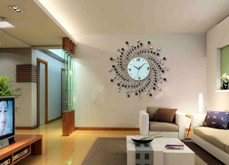 Large Living Room Wall Clocks
 35 Beautiful Living Room Wall Decor with Clocks Ideas