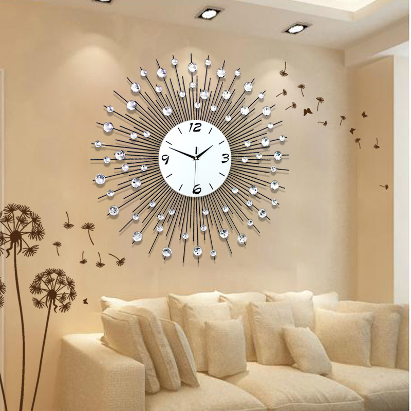Large Living Room Wall Clocks
 home decoration wall clock modern living room wall clocks