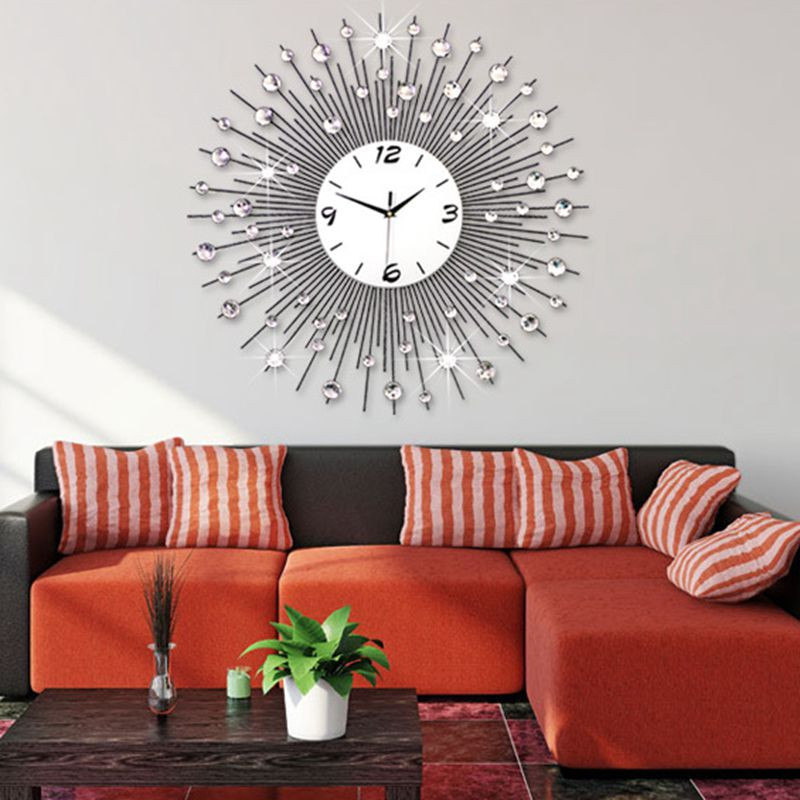 Large Living Room Wall Clocks
 3D Big Wall Clock Modern Design Home Decor Wall Watches