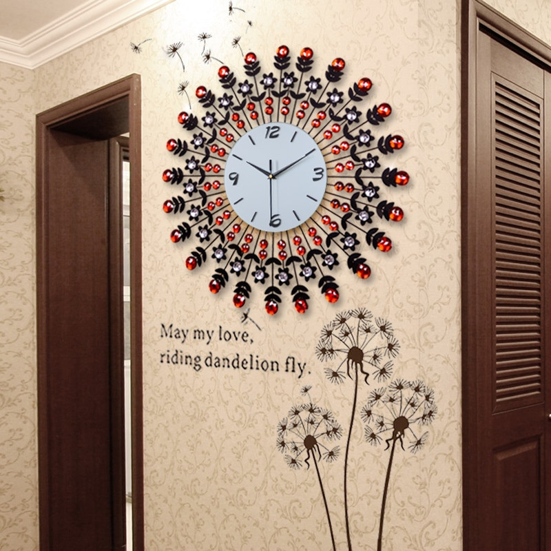 Large Living Room Wall Clocks
 Aliexpress Buy fashion living room wall clock