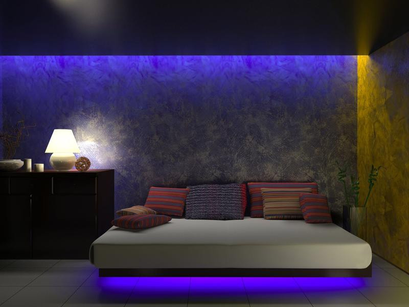 Led Bedroom Lights
 LED Lights New Ways To Light Up Your Rooms