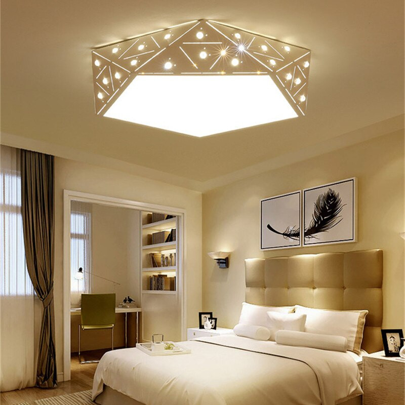 Led Bedroom Lights
 Acrylic Modern LED Ceiling Lights For Dining room Bedroom