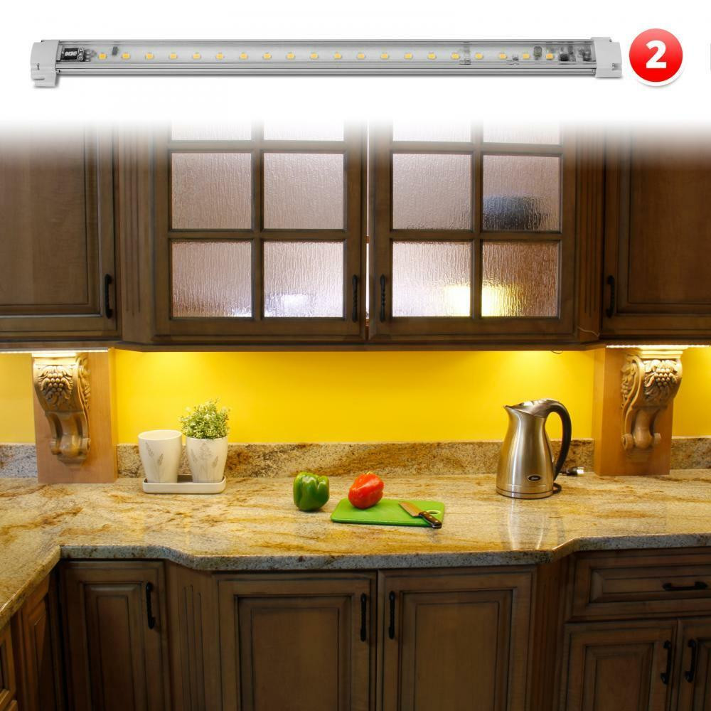 Led Kitchen Under Cabinet Lighting
 LED Under Cabinet Lighting Warm White 2pc 12" Light Bar