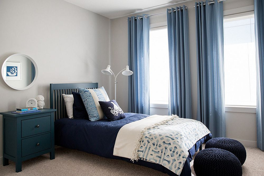 Light Blue And Grey Bedroom
 Gray and Blue Bedroom Ideas 15 Bright and Trendy Designs