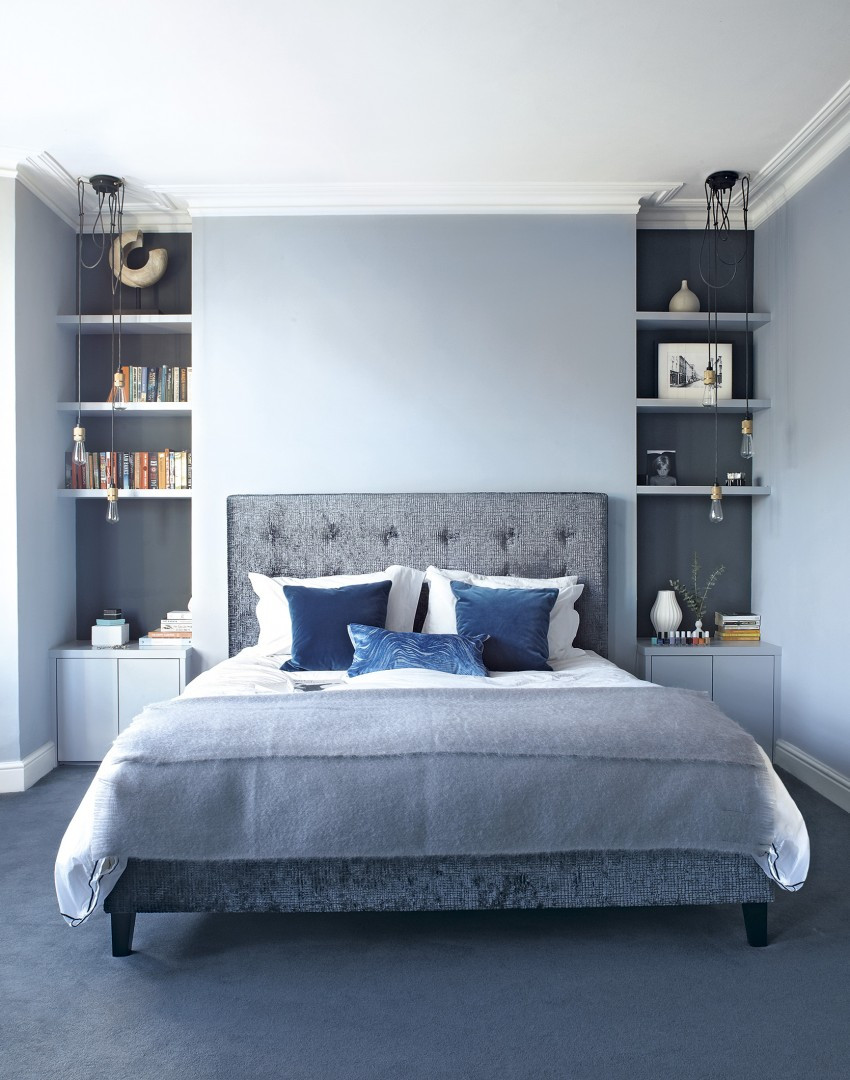 Light Blue Bedroom Ideas
 Moody Interior Breathtaking Bedrooms in Shades of Blue