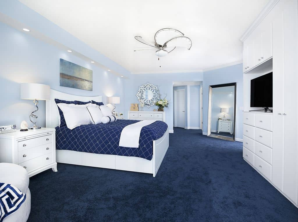 Light Blue Master Bedroom
 50 Blue Bedroom Ideas s