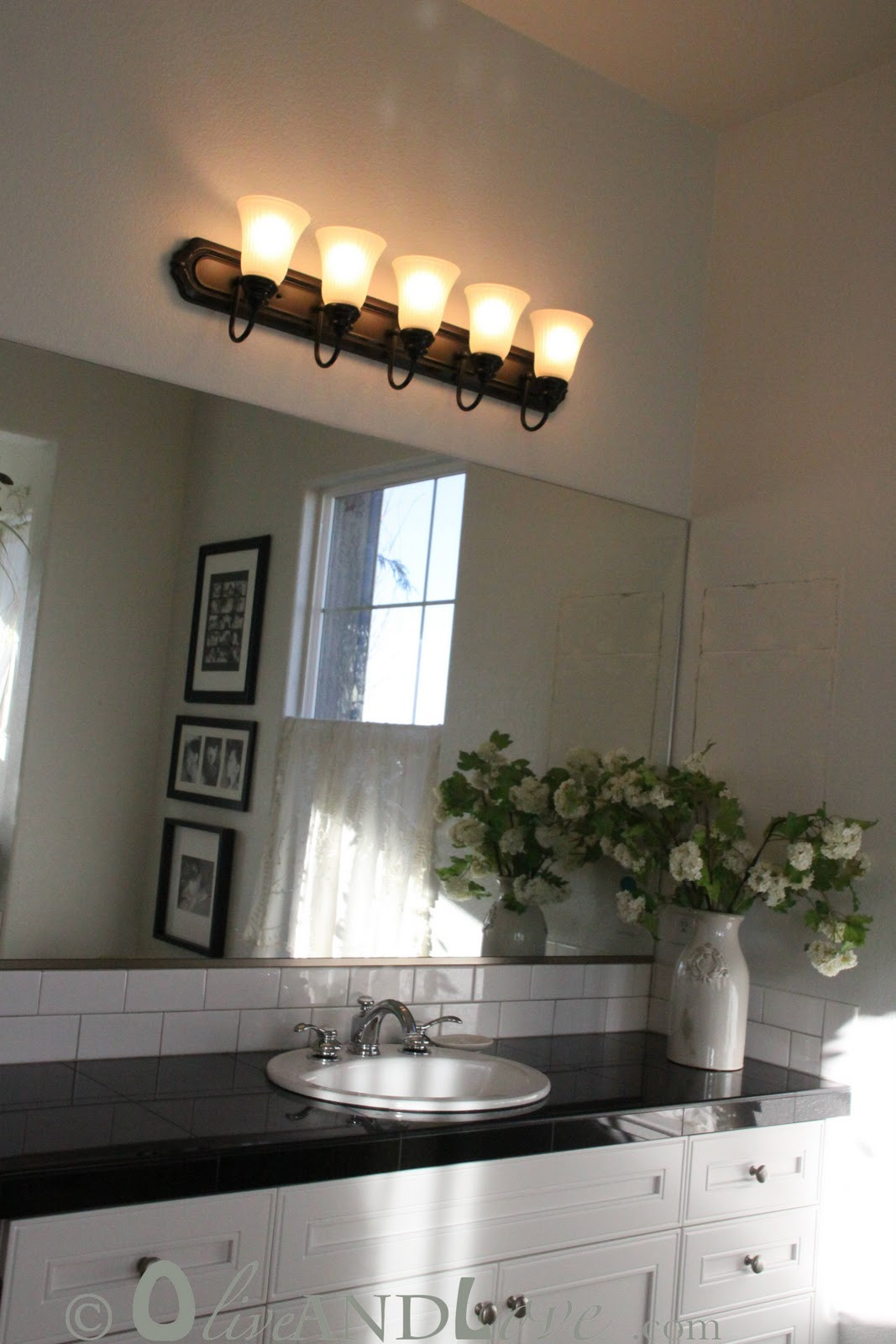 Light Bulbs For Bathroom Fixtures
 Spray Painting Bathroom Light Fixture