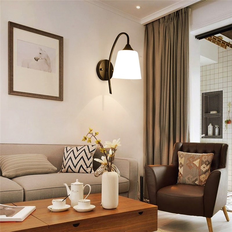 Light Sconces For Living Room
 Modern Sconce Lighting Wall Mounted Bedside Reading Light