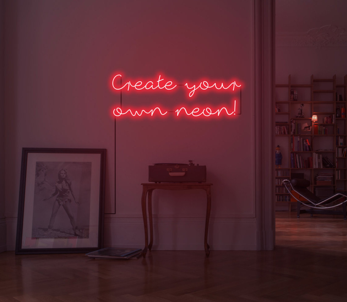 Light Up Signs For Bedroom
 Custom neon sign Design your own neon Customisable neon