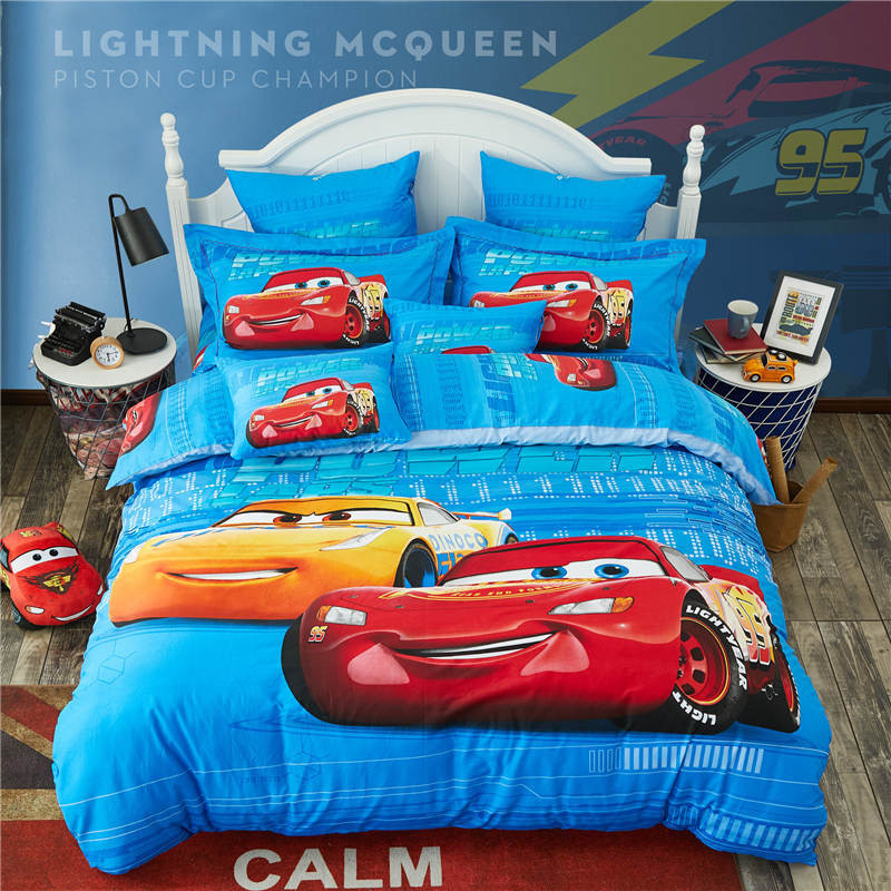 Lightning Mcqueen Bedroom Set
 lightning Mcqueen cars pillowcases 3D bedroom decor