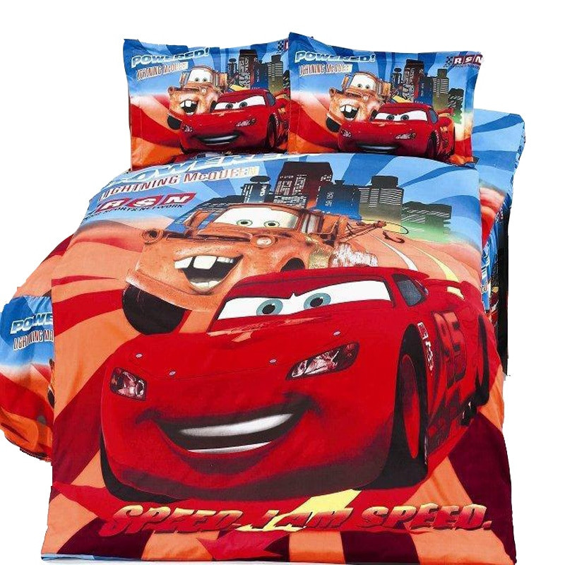 Lightning Mcqueen Bedroom Sets
 lightning McQueen cars bedding sets Children s Boys