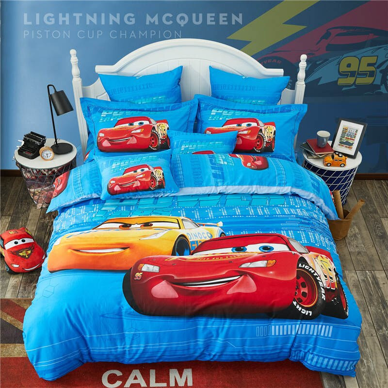 Lightning Mcqueen Bedroom Sets
 lightning Mcqueen cars pillowcases 3D bedroom decor