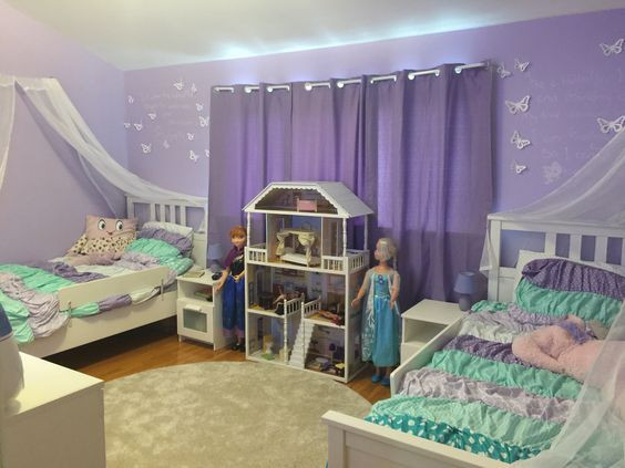 Little Girl Bedroom Paint Ideas
 Little girls room Purple bedroom Pinterest