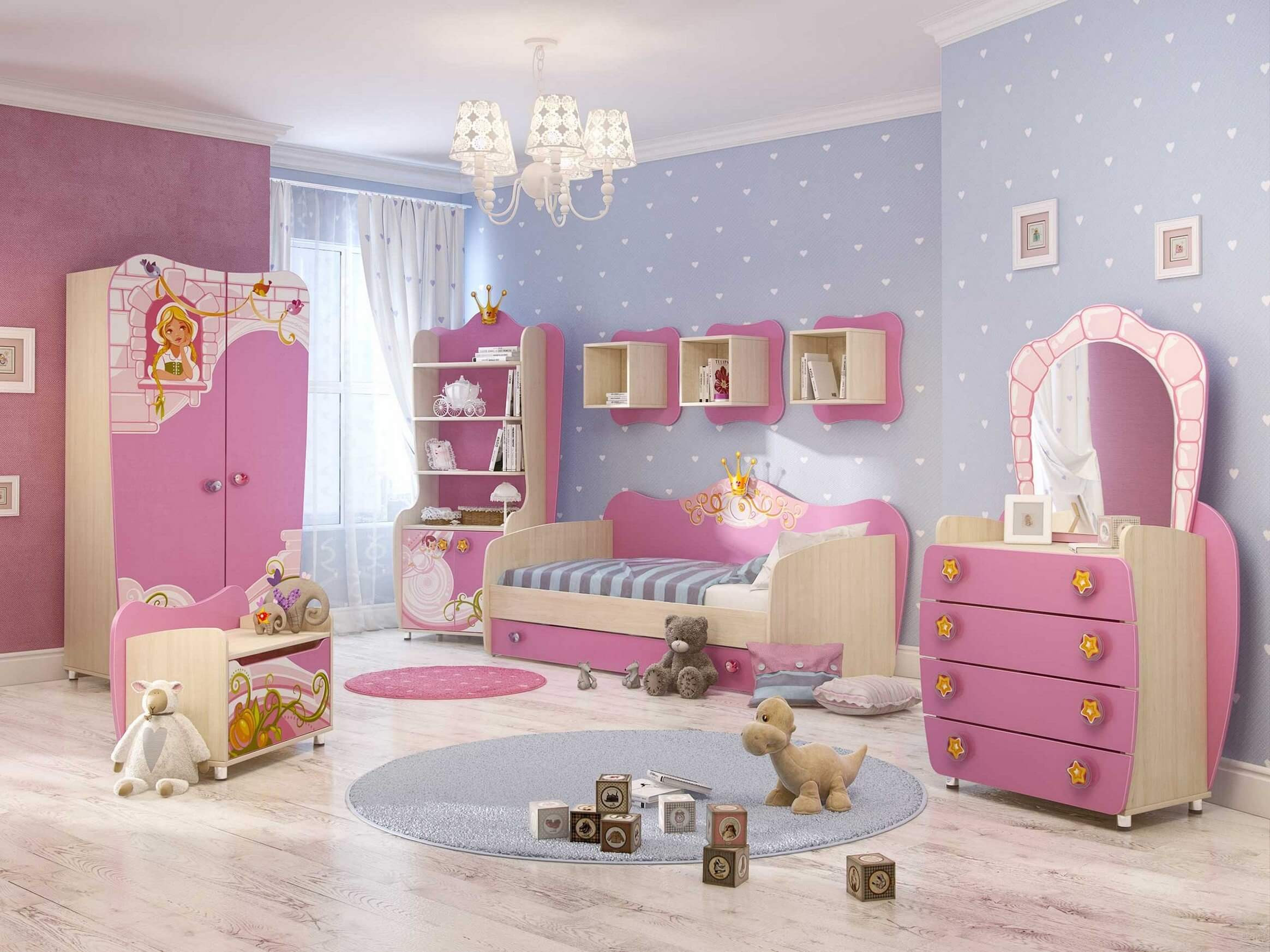 Little Girl Bedroom Paint Ideas
 Top 10 Girls Bedroom Paint Ideas 2017 TheyDesign