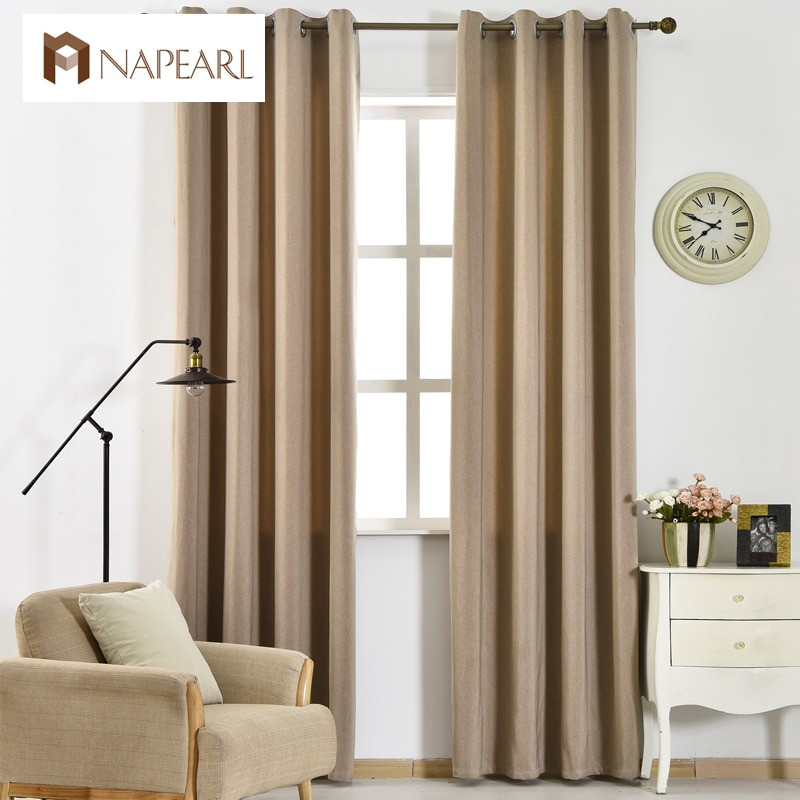 Living Room Blackout Curtains
 Blackout curtains modern living room curtain solid color