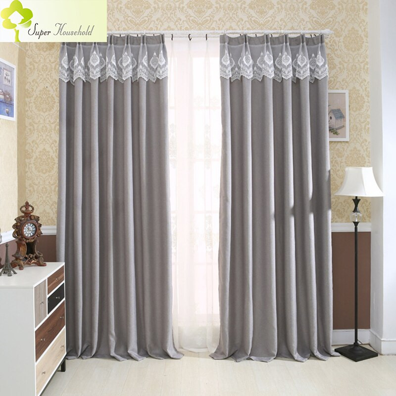 Living Room Blackout Curtains
 Solid Colors Blackout Curtains for Living Room Faux Linen