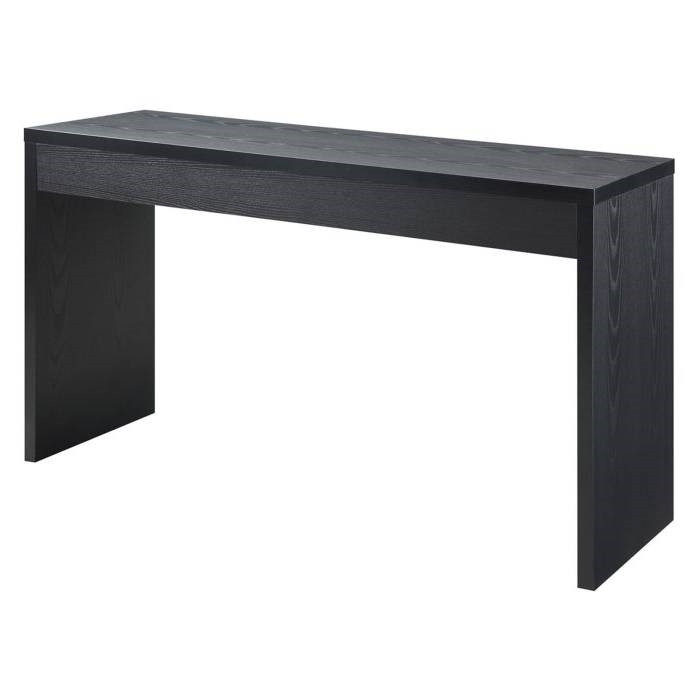 Living Room Console Table
 Contemporary Black Wood Grain Sofa Table Living Room