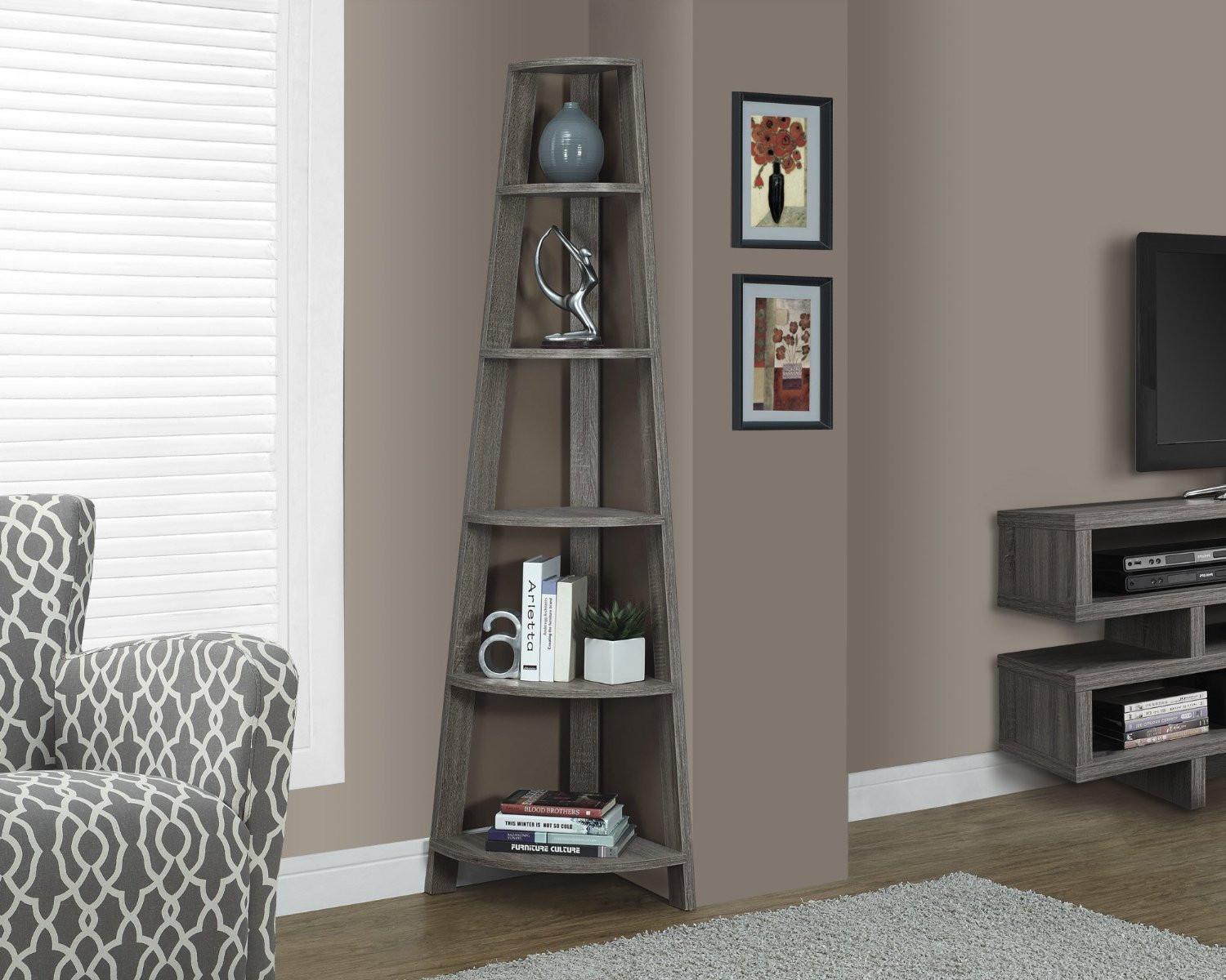 Living Room Corner Decorating Ideas
 Top 10 Corner Shelves for Living Room