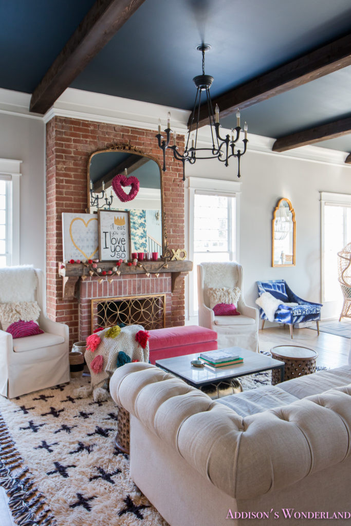 Living Room Ideas Images
 Our Colorful Whimsical & Elegant Valentine s Day Living