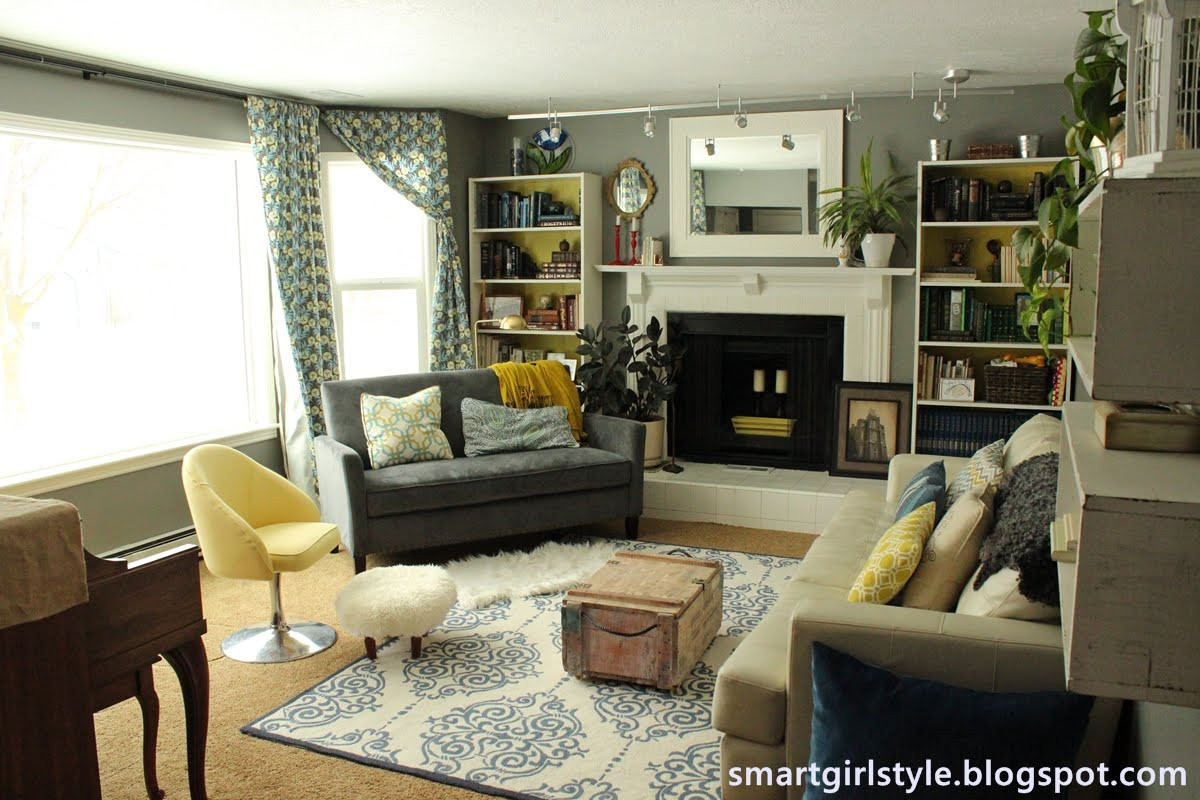 Living Room Makeovers Ideas
 smartgirlstyle Living Room Makeover