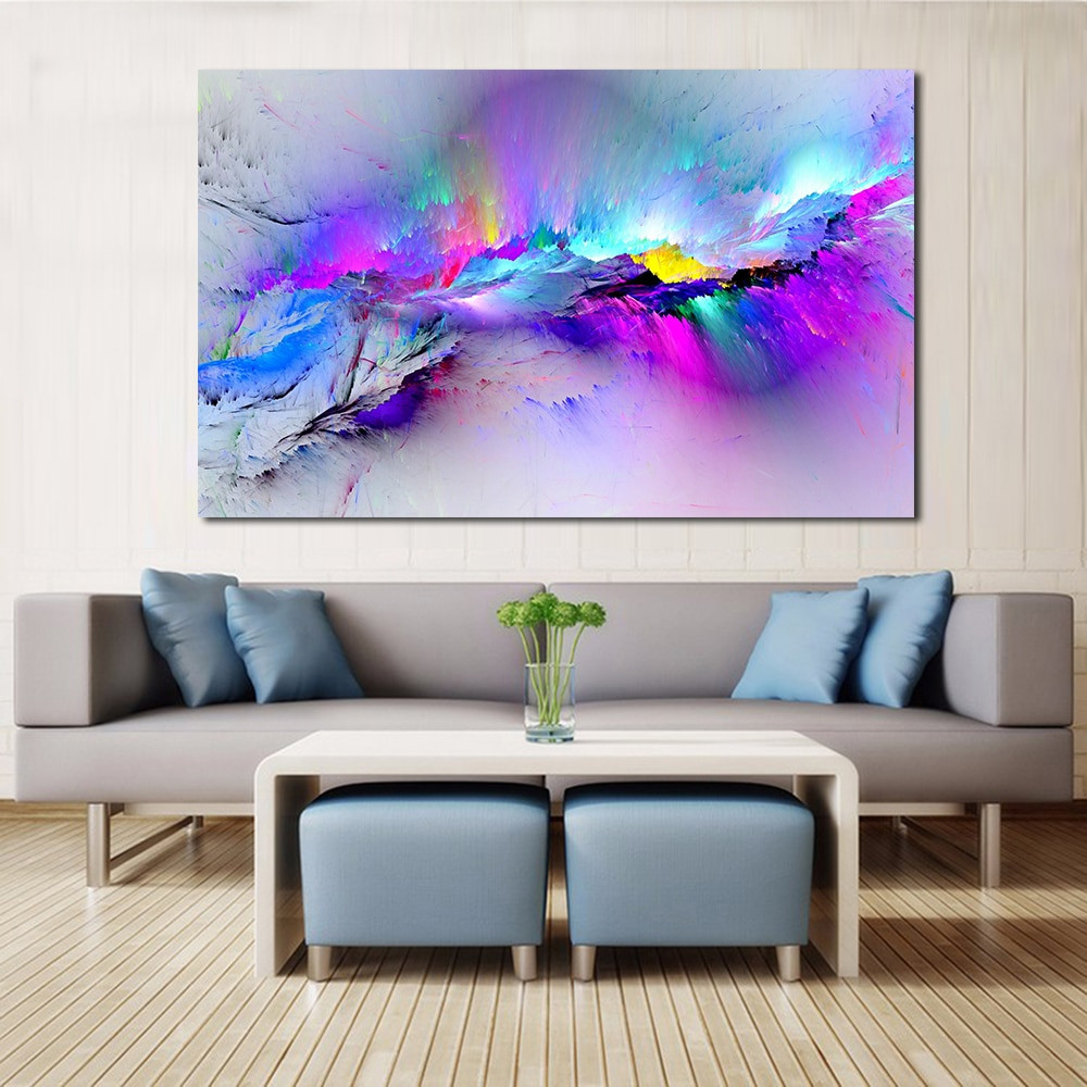 Living Room Paintings
 JQHYART Wall For Living Room Abstract Oil