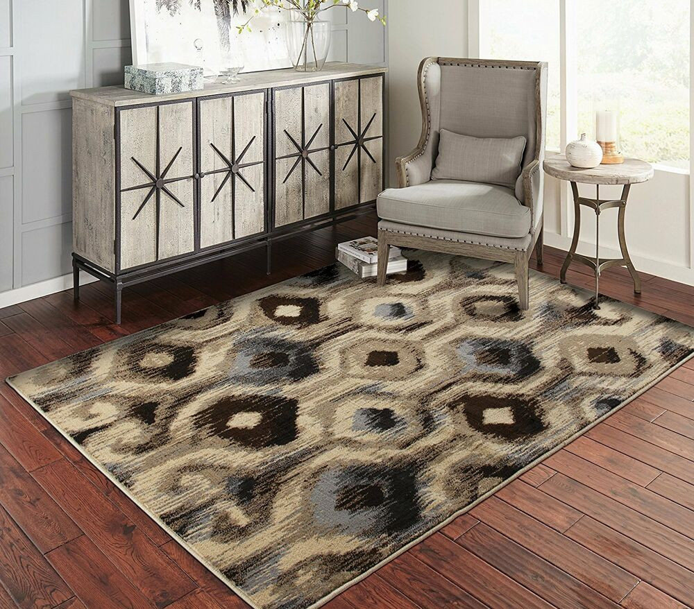 Living Room Rugs 8X10
 Modern Area Rugs for Living Room 8x10 Floral Rug 5x7