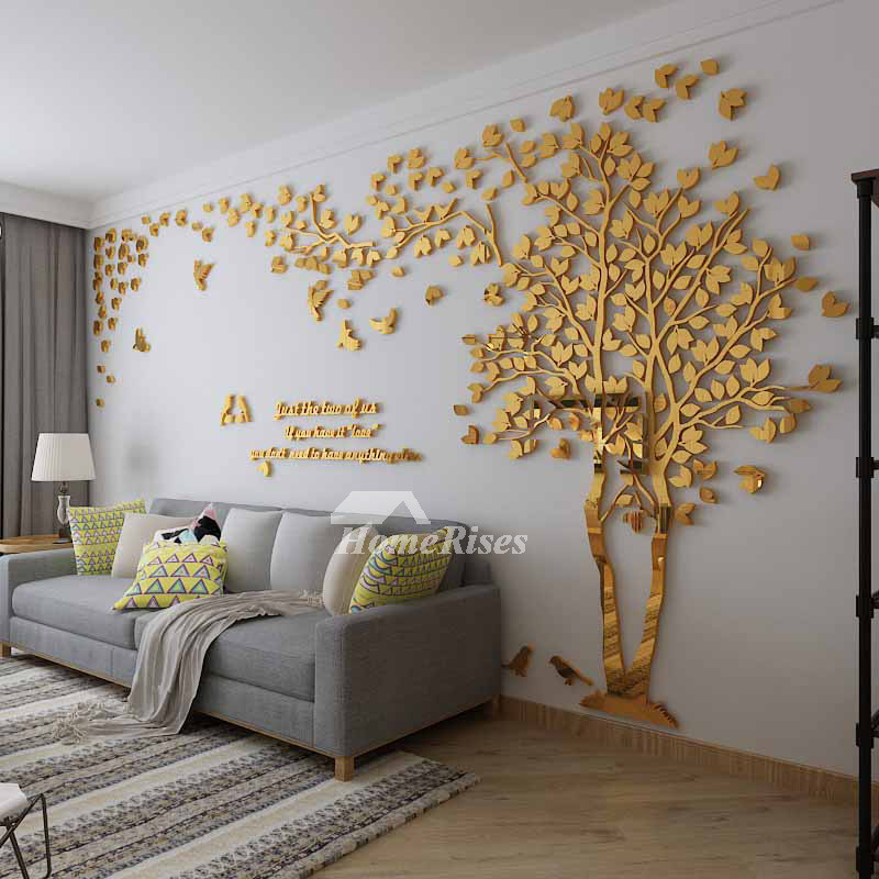 Living Room Wall Decals
 Wall Decals For Living Room Tree Acrylic Home Personalised