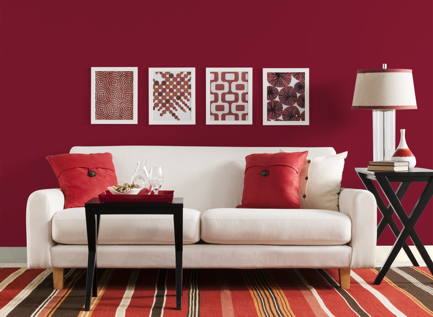 Living Room Wall Pictures
 Red Living Room Ideas to Decorate Modern Living Room Sets