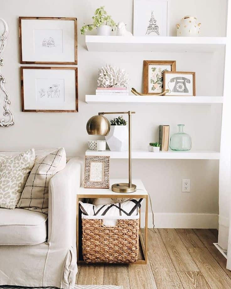 Living Room Wall Shelf
 15 Open Shelving Ideas To Consider For Your Home Revamp