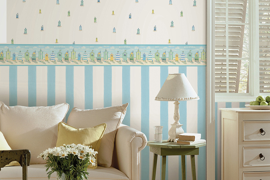 wallpaper borders for living room
