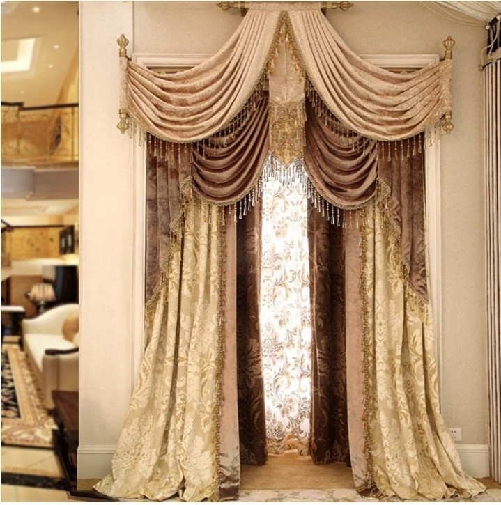 Long Curtains For Living Room
 Velvet curtain for living room bedroom Blackout Beaded