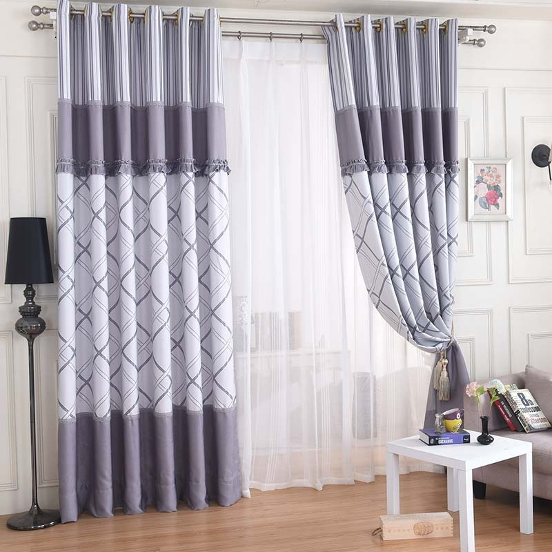 Long Curtains For Living Room
 Curtains for living room satin blackout grommet bedroom