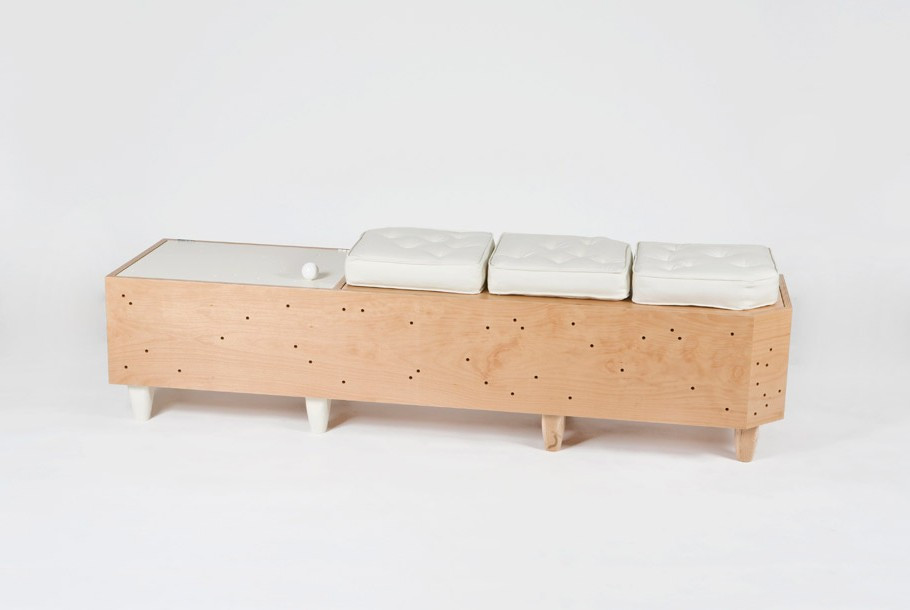 Long Storage Bench With Cushion
 Long Bench With Storage – HomesFeed