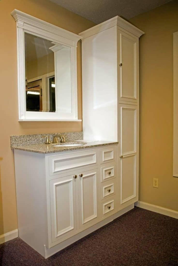Lowe'S Bathroom Cabinets
 20 Collection of Custom Bathroom Vanity Mirrors