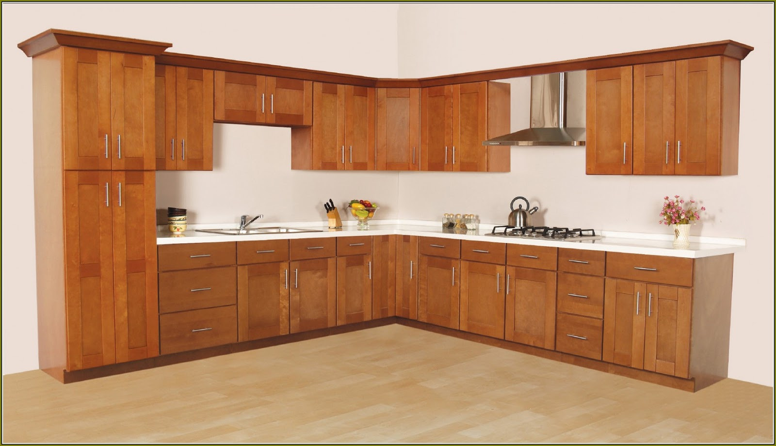 Lowes Unfinished Kitchen Cabinets
 How to Stain Unfinished Cabinets from Lowes