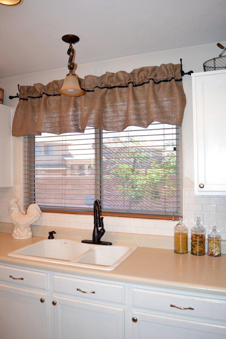 Macy'S Kitchen Window Curtains
 Decorations Burlap Window Treatments For Cute Interior