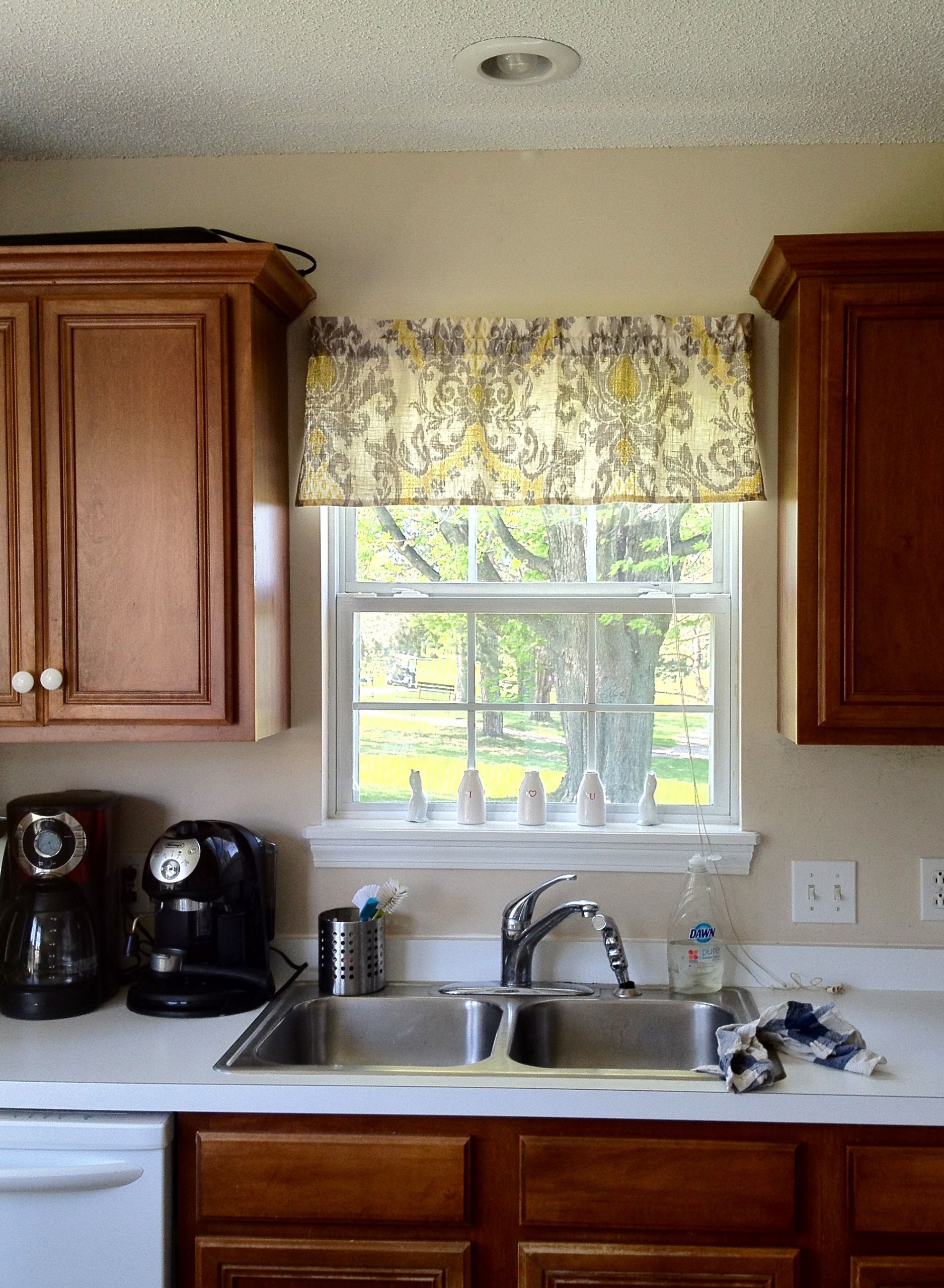 Macy'S Kitchen Window Curtains
 Quick and Easy Window Valance