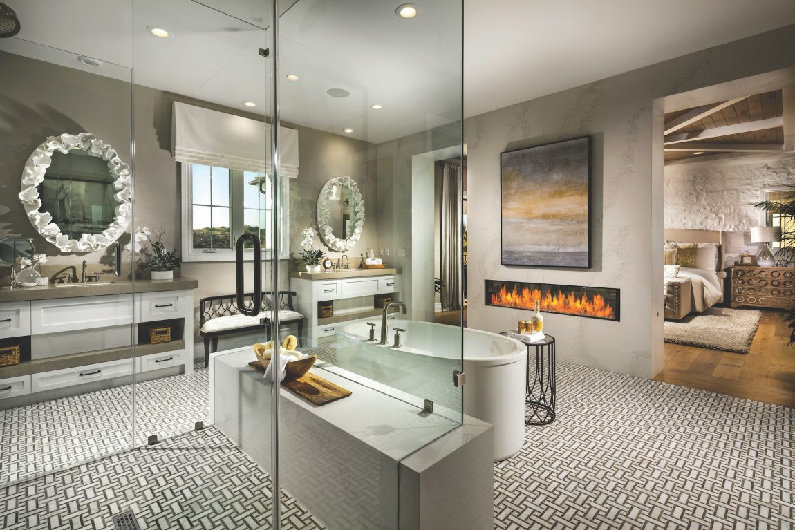 Mansion Master Bathroom
 The Modern Dual Master Bedroom Trend in Luxury Homes
