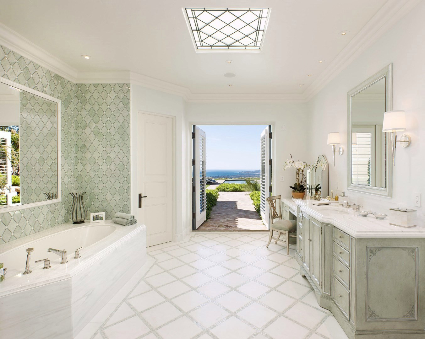 Mansion Master Bathroom
 $45 Million Montecito Mansion See This House