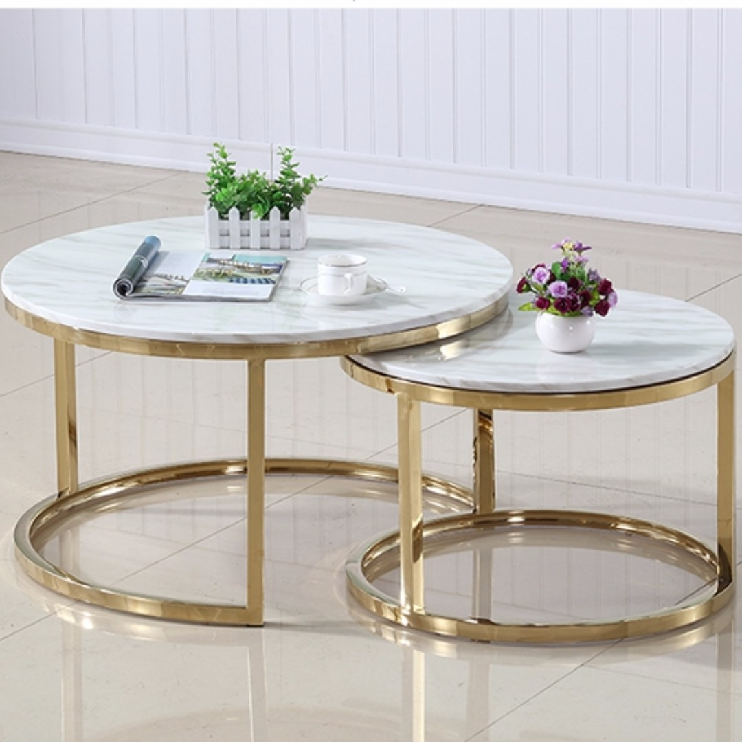 Marble Living Room Table
 Scandinavian Marble Coffee Tea Table Simple Modern Living