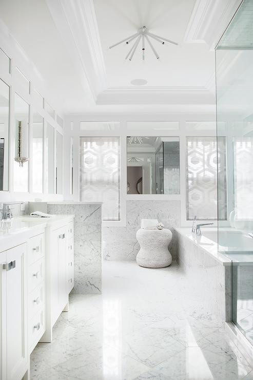 Marble Master Bathroom
 White Marble Master Bathroom Home Sweet Home