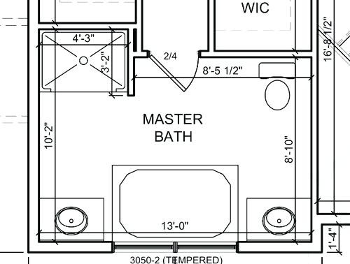 22 Lovely Master Bathroom Floor Plan - Home Decoration and Inspiration ...