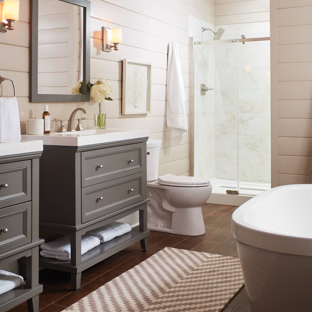 Master Bathroom Renovation
 Cost to Remodel a Bathroom The Home Depot