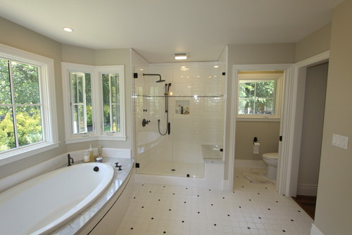 Master Bathroom Size
 What size is the water closet "toilet room"