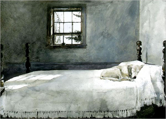 Master Bedroom Andrew Wyeth Print
 The Debate Over Andrew Wyeth’s Art Continues The New
