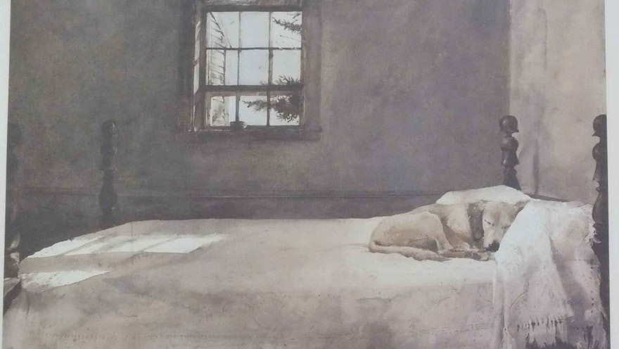 Master Bedroom Andrew Wyeth Print
 "Master Bedroom" Print by Andrew Wyeth
