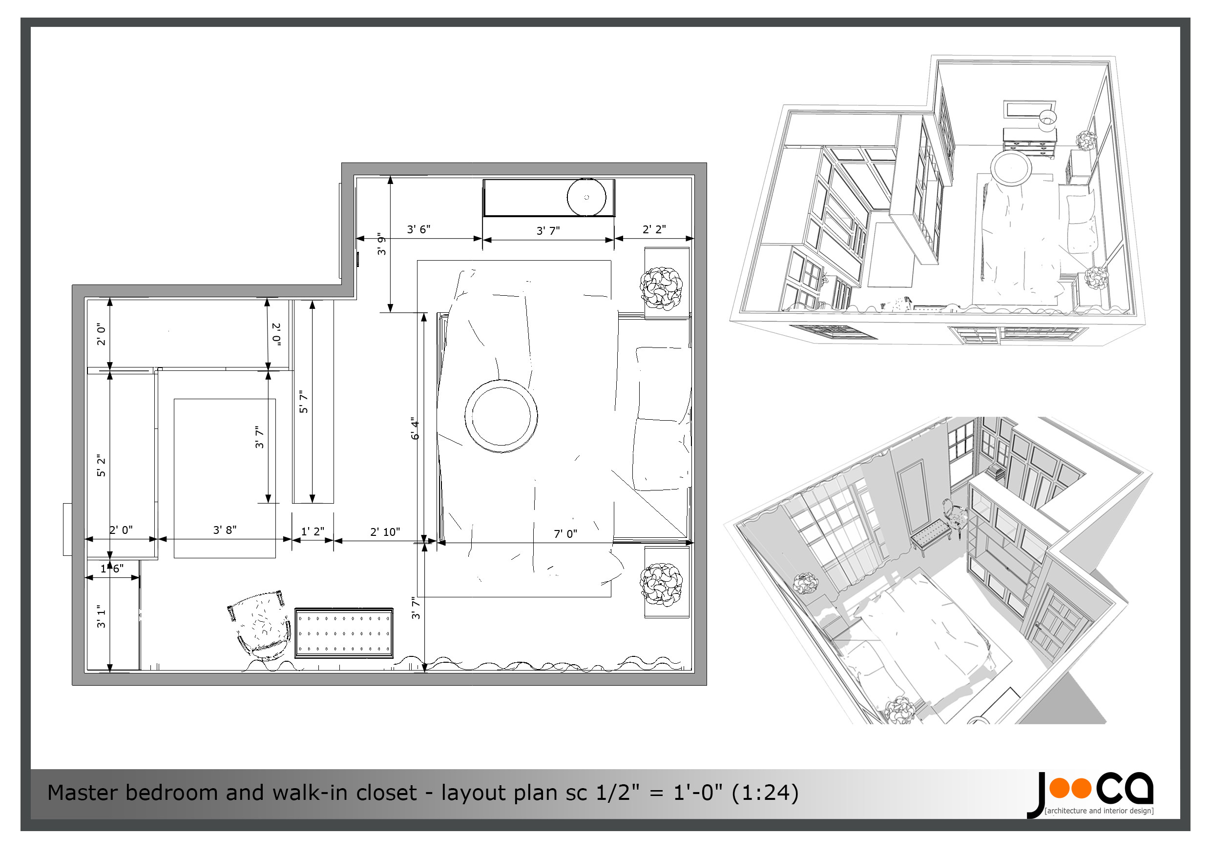 Master Bedroom Sizes
 arcbazar ViewDesignerProject ProjectBedroom Design
