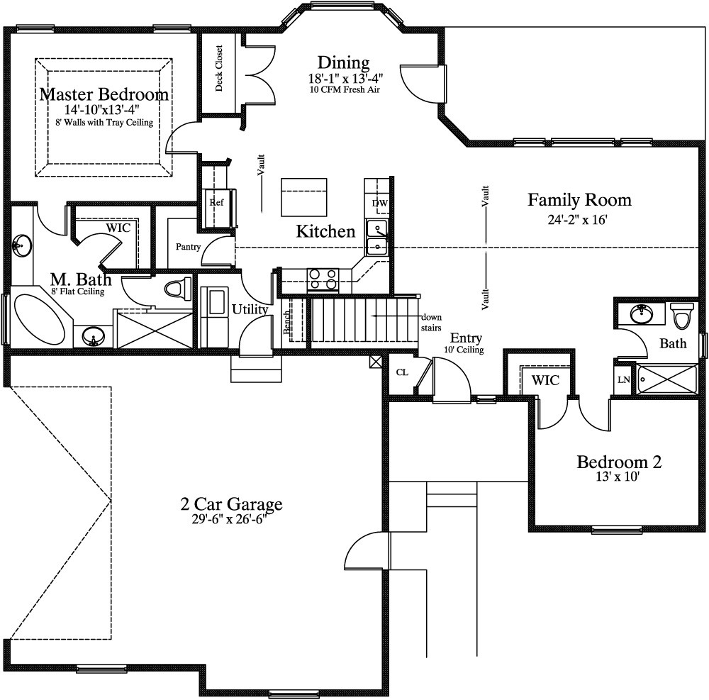 Master Bedroom Suite Floor Plans
 1514 1 – NeedaHousePlan